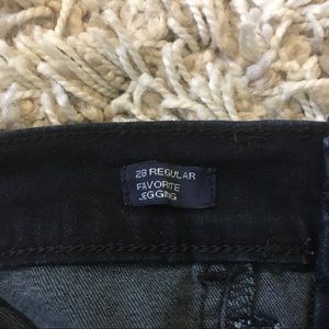 GAP Jeans - GAP size 28 Favorite Jegging Jeans with Ankle Ties GAP Jeans - GAP size 28 Favorite Jegging Jeans with Ankle Ties